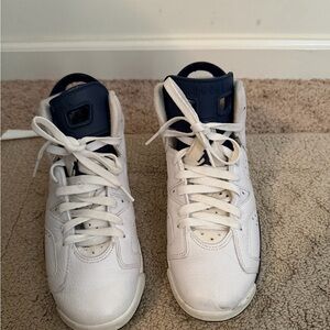 Jordan Kids Sneakers White and Navy